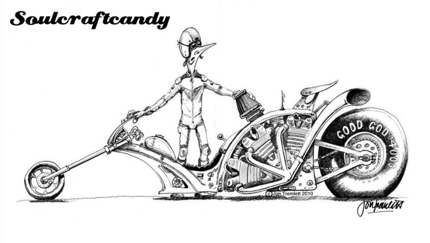 Soulcraftcandy 3 cylinder drag cartoon.