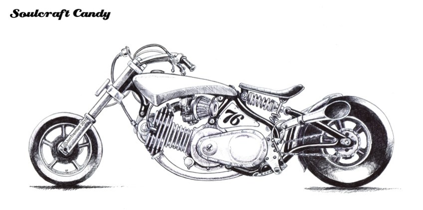 Soulcraftcandy sprinter drawing.