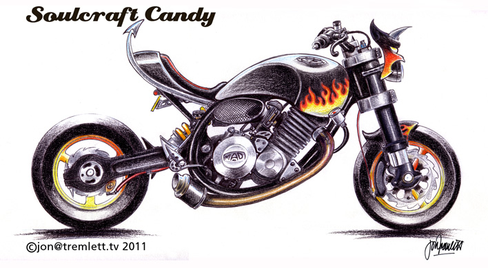 Soulcraftcandy crazy street bike.
