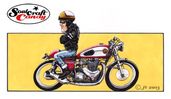 Matchless cafe racer by Jon Tremlett